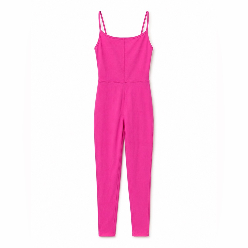 Aritzia Wilfred Free Divinity Jumpsuit Pink Bodysuit Unitard Size S - Picture 2 of 6